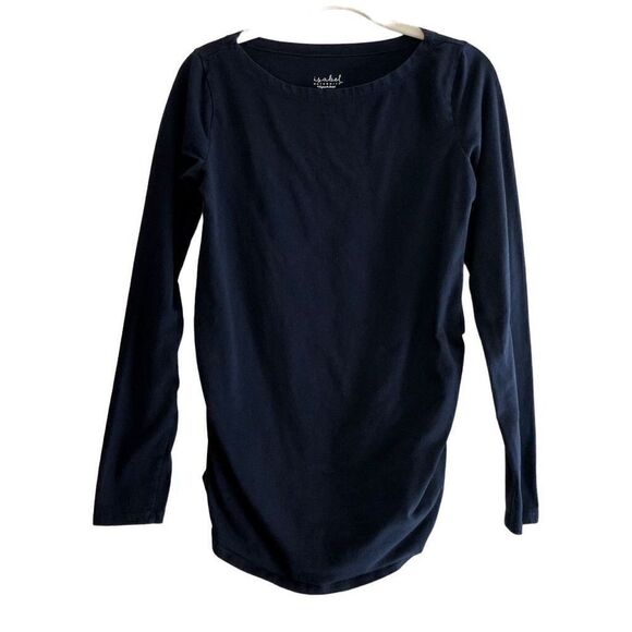 Isabel Maternity by Ingrid & Isabel Tops - Isabel Maternity Women’s Blue Long Sleeve Top Small